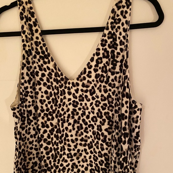 Leopard print open back crop top - Picture 2 of 2